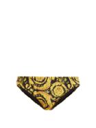 Matchesfashion.com Versace - Baroque-print Swim Briefs - Mens - Multi