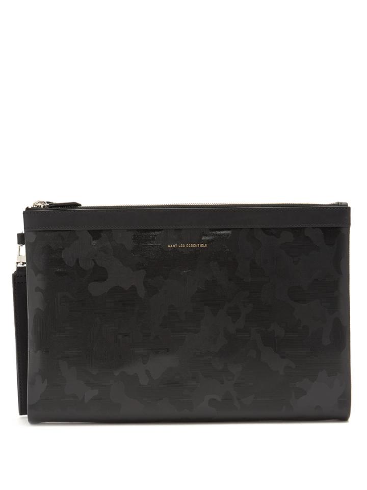 Want Les Essentiels Barajas Leather Pouch