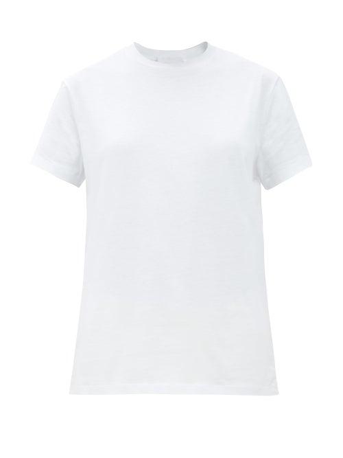 Matchesfashion.com Wardrobe. Nyc - Release 06 Round-neck Cotton-jersey T-shirt - Womens - White