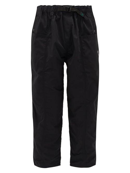 Matchesfashion.com South2 West8 - Drawstring-waist Technical-shell Trousers - Mens - Black