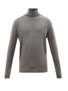 Raey - Recycled Cashmere-blend Roll-neck Sweater - Mens - Charcoal