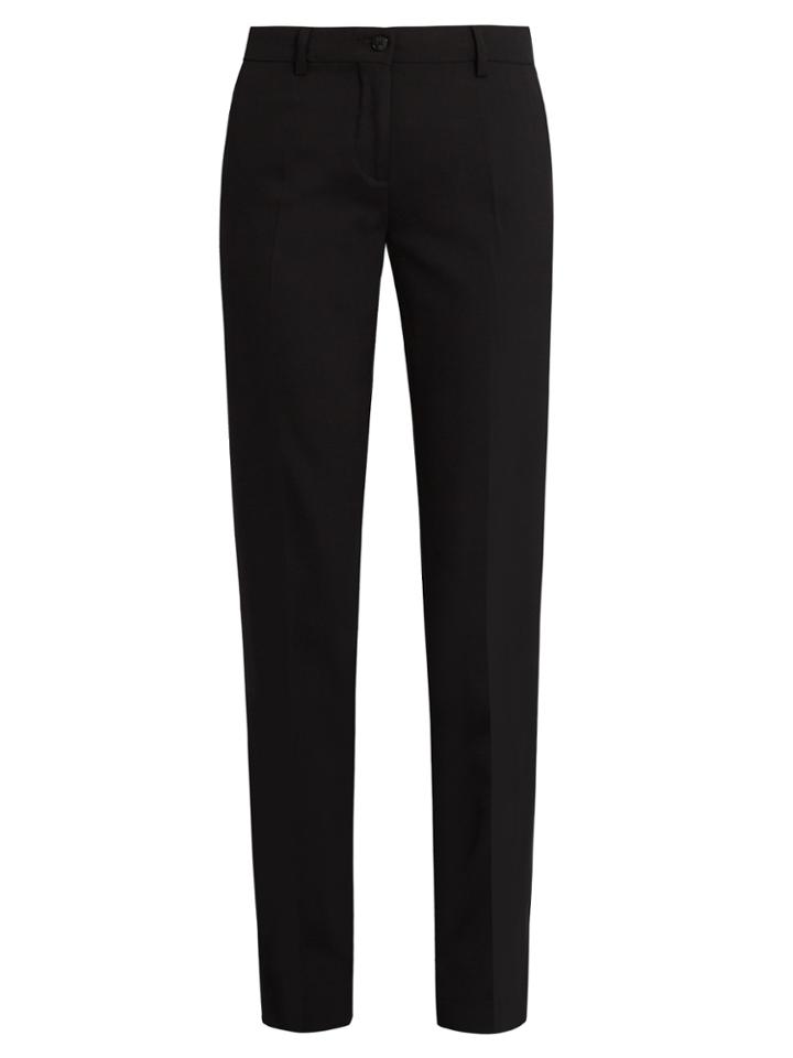 Etro Slim-leg Wool-blend Trousers