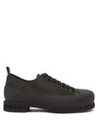 Matchesfashion.com Ann Demeulemeester - Lace-up Suede Trainers - Mens - Khaki