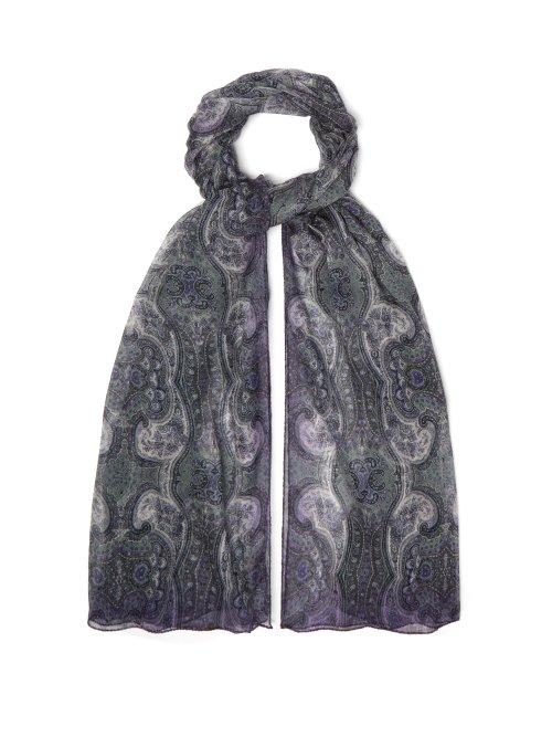 Matchesfashion.com Max Mara - Gerbera Scarf - Womens - Navy