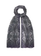 Matchesfashion.com Max Mara - Gerbera Scarf - Womens - Navy