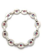 Paco Rabanne - Metal-paillette Necklace - Womens - Silver
