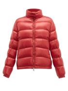 Matchesfashion.com Moncler - Copenhague Down Filled Jacket - Womens - Red