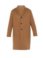 Matchesfashion.com Acne Studios - Chad Wool And Cashmere Blend Overcoat - Mens - Camel