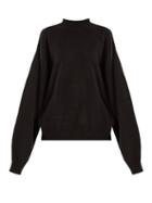 Matchesfashion.com Raey - Balloon Sleeve Cashmere Sweater - Womens - Black