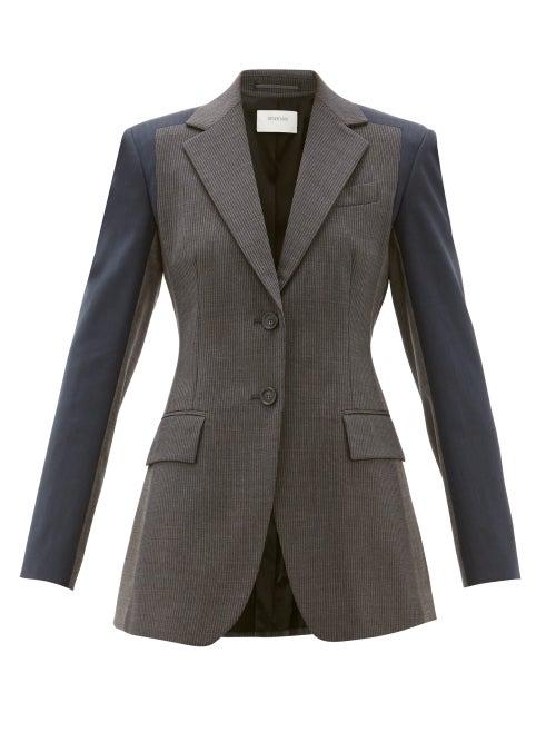 Matchesfashion.com Sportmax - Otre Blazer - Womens - Grey Multi