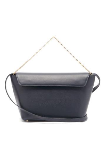Matchesfashion.com Tsatsas - Olive Leather Bucket Bag - Womens - Navy