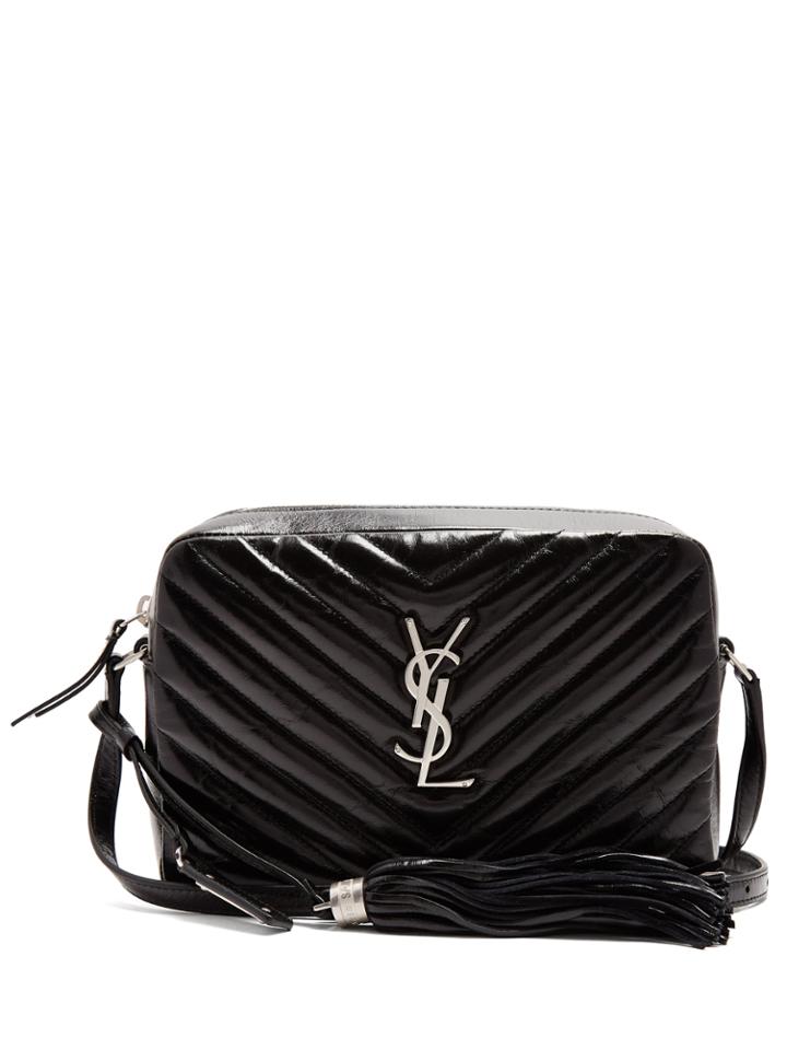 Saint Laurent Monogram Lou Quilted-leather Cross-body Bag