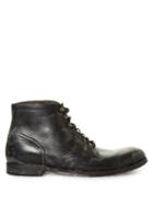 Dolce & Gabbana Distressed-leather Ankle Boots