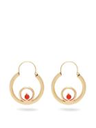Matchesfashion.com Rosantica By Michela Panero - Passato Circle Hoop Earrings - Womens - Gold