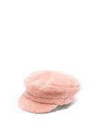 Matchesfashion.com Federica Moretti - Fleece Cap - Womens - Pink