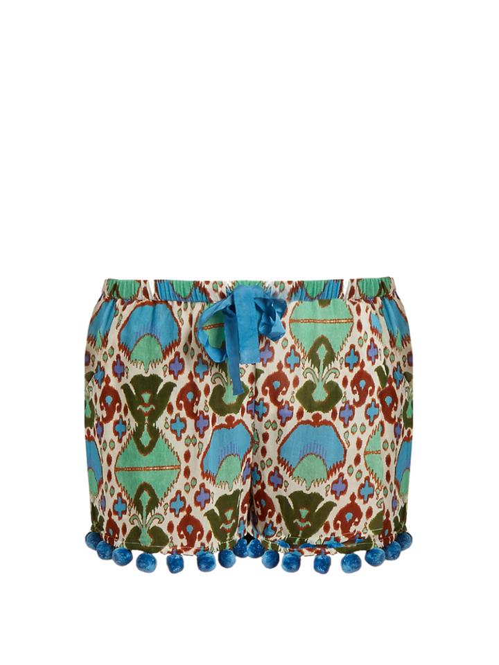 Figue Maja Cotton-blend Organdie Shorts