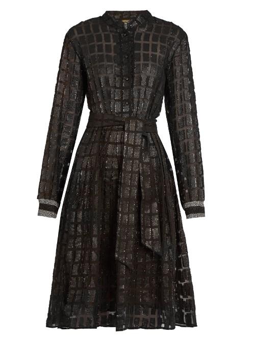 Dodo Bar Or Soraya Long-sleeved Fil Coup Dress