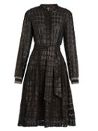 Dodo Bar Or Soraya Long-sleeved Fil Coup Dress