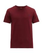 Matchesfashion.com Polo Ralph Lauren - Custom Slim Fit Cotton Jersey T Shirt - Mens - Burgundy