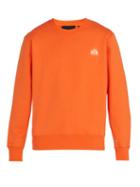 Matchesfashion.com Helmut Lang - Mountain Logo Cotton Sweatshirt - Mens - Orange