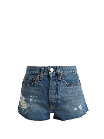 Re/done Originals Originals Mid-rise Denim Shorts