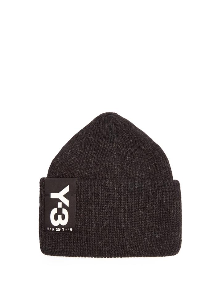 Y-3 Turn-up Wool-blend Beanie
