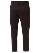 Matchesfashion.com Dolce & Gabbana - Cotton-blend Gabardine Cargo Trousers - Mens - Black