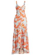 Johanna Ortiz Playa De Belen Sweetheart-neck Linen Dress