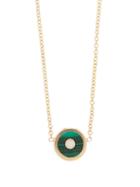 Matchesfashion.com Retrouvai - Compass Diamond & Malachite Necklace - Womens - Green