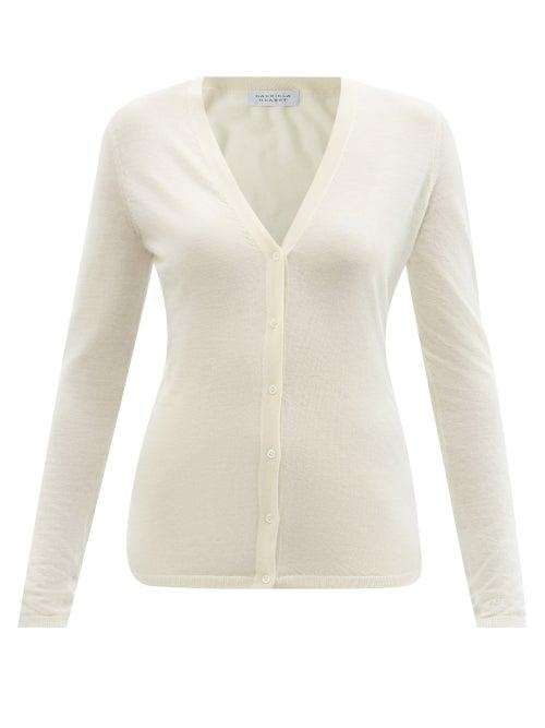 Gabriela Hearst - Victor Cashmere-jersey Cardigan - Womens - Ivory
