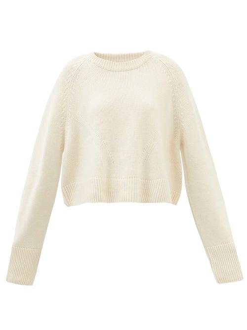 Khaite - Stevie Cashmere Sweater - Womens - Cream