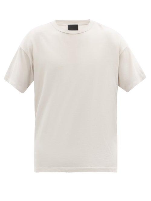 Mens Rtw Fear Of God - Perfect Vintage Cotton-jersey T-shirt - Mens - White
