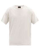 Mens Rtw Fear Of God - Perfect Vintage Cotton-jersey T-shirt - Mens - White