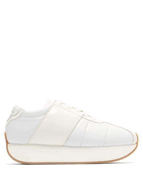 Matchesfashion.com Marni - Big Foot Low Top Trainers - Womens - White