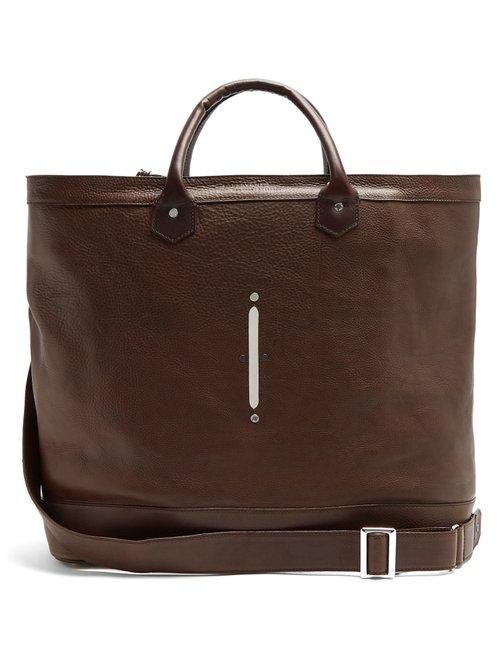 Matchesfashion.com Passavant And Lee - Scier Edition Holdall - Mens - Dark Brown