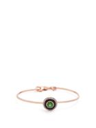 Selim Mouzannar Diamond, Tsavorite & Pink-gold Mina Bracelet