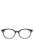 Matchesfashion.com Fendi - Round Acetate Glasses - Mens - Black