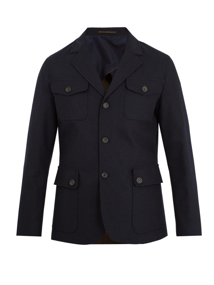 Connolly Single-breasted Notch-lapel Jacket