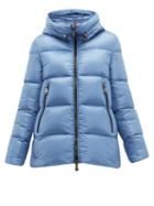 Matchesfashion.com Moncler - Seritte Down Jacket - Womens - Light Blue