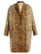Matchesfashion.com Valentino - Leopard Print Wool Blend Coat - Womens - Leopard