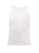 Matchesfashion.com Wardrobe. Nyc - Ribbed Cotton Tank Top - Womens - White