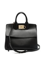 Matchesfashion.com Salvatore Ferragamo - Studio Leather Tote - Womens - Black
