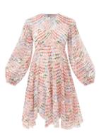 Matchesfashion.com Zimmermann - Poppy Embroidered-eyelet Poplin Dress - Womens - Yellow Print