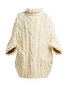 Matchesfashion.com Spencer Vladimir - Jumbo Knit Wool Sweater - Womens - Cream