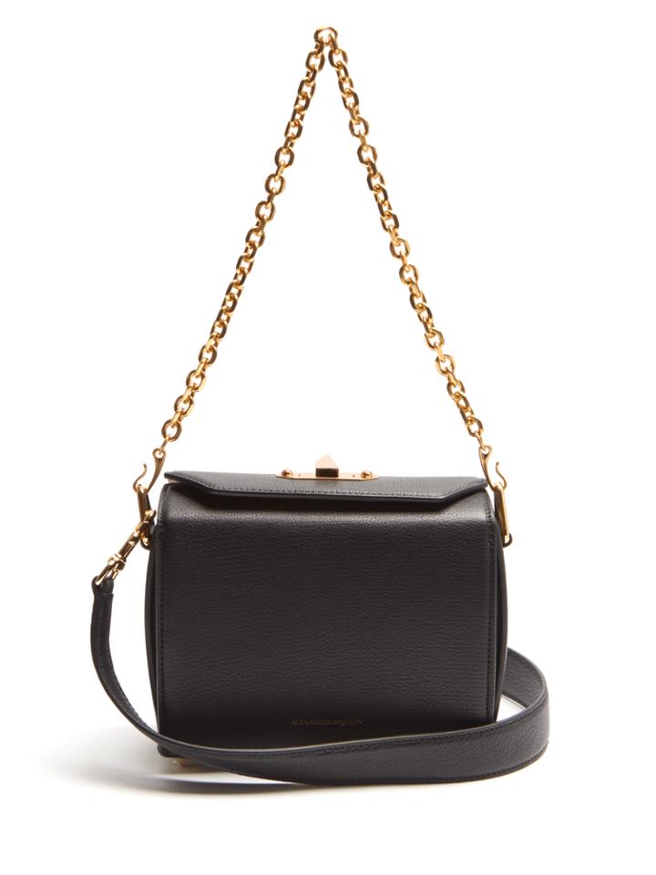 Alexander Mcqueen Box 19 Leather Cross-body Bag