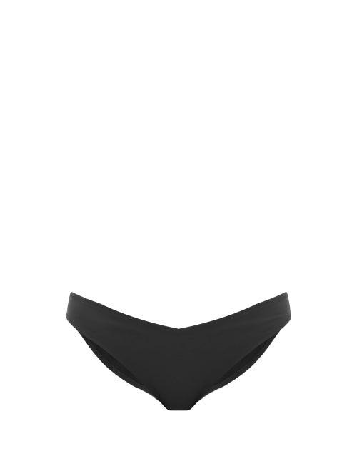Matchesfashion.com Fisch - Toiny V-cut Bikini Briefs - Womens - Black
