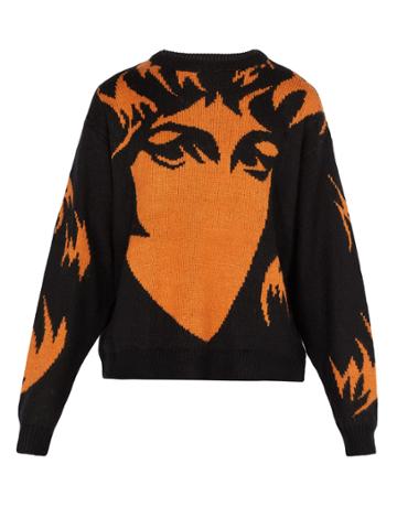 P.a.m. Handmaiden Intarsia-knit Sweater