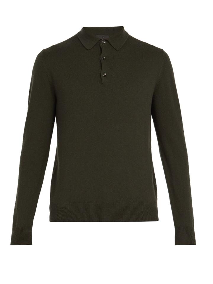 Allude Cashmere Polo Top