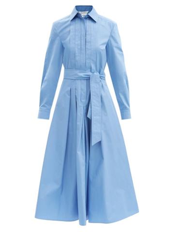 Max Mara - Hangar Shirt Dress - Womens - Light Blue