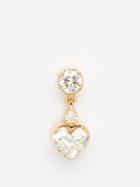 Sophie Bille Brahe - Chambre Diamant Diamond & 18kt Gold Single Earring - Womens - Gold Multi